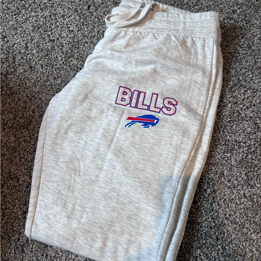 NFL Light Gray Bills Joggers for women